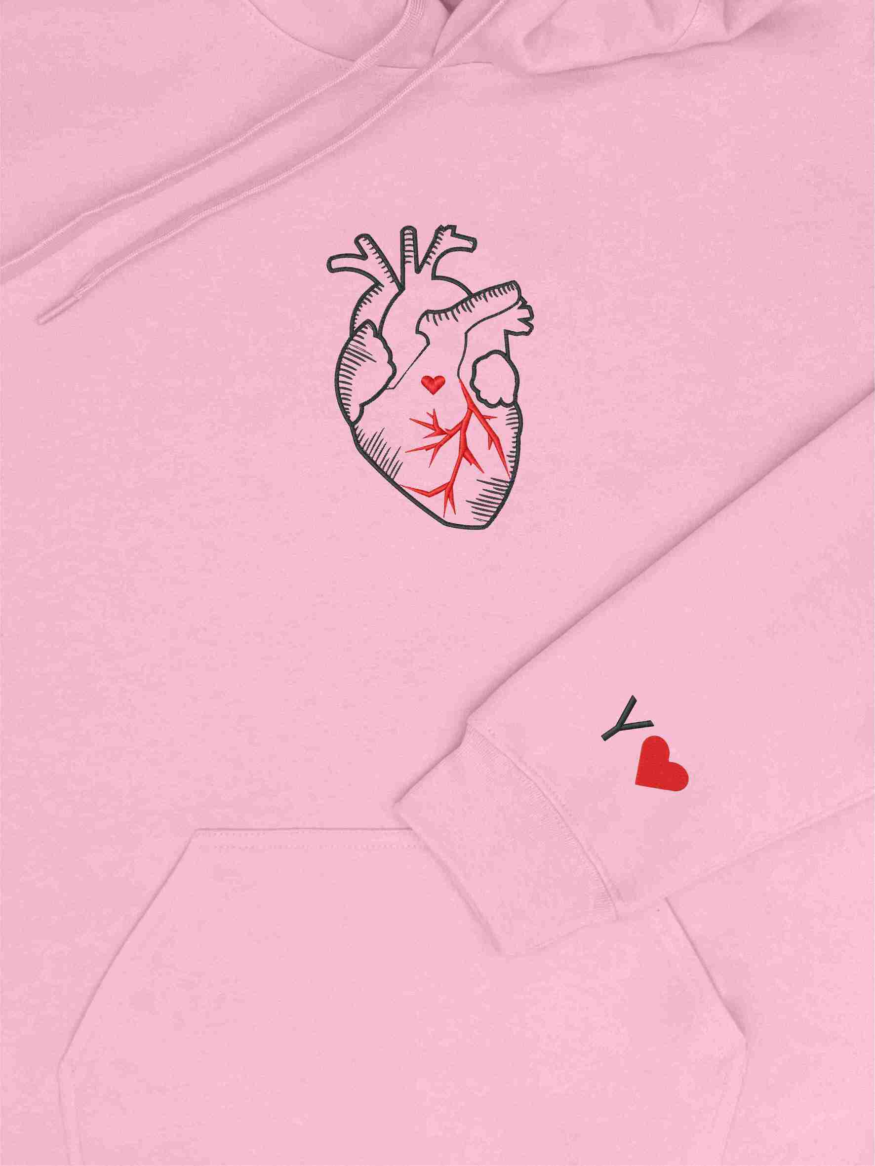 Bluza dla par z haftem serca_3