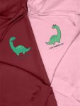 Zestaw dwoch bluz z haftem – Dinozaury-3