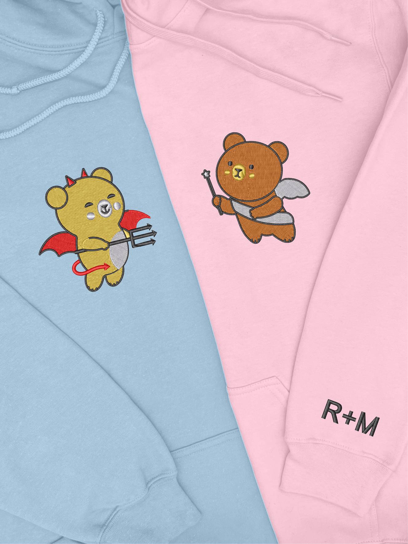 bluzy z haftem dla par-2