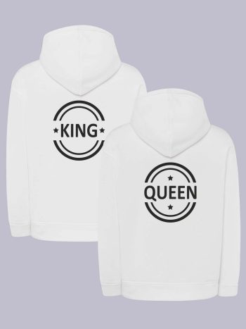Bluzy dla par QUEEN & KING