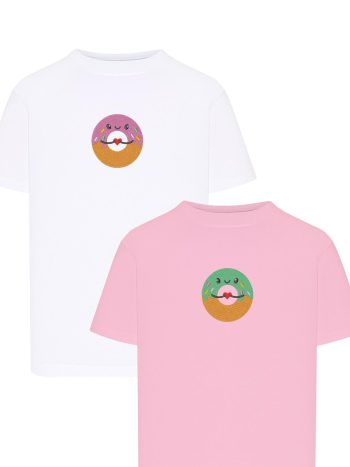 Pączki – koszulki dla par z haftem