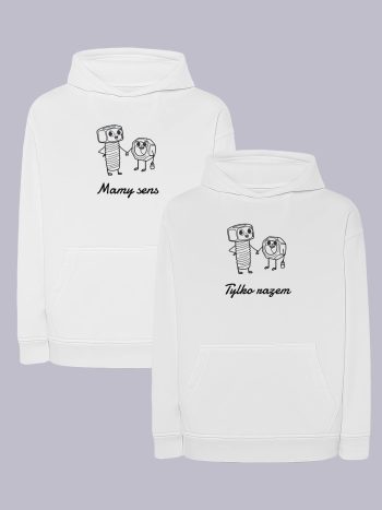 Bluza dla par Śruba i Nakrętka